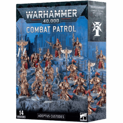 Pack de miniaturas "Warhammer 40000: Combat Patrol: Adeptus Custodes"