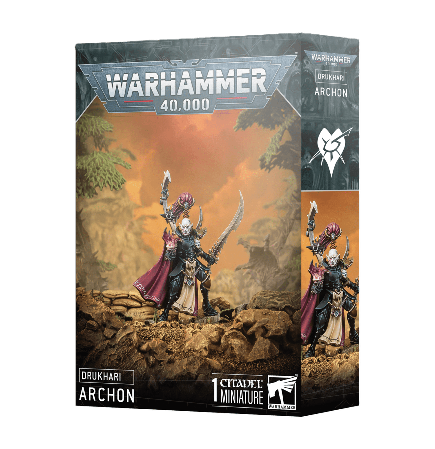 Pack de miniaturas "Warhammer 40000: Drukhari: Archon"