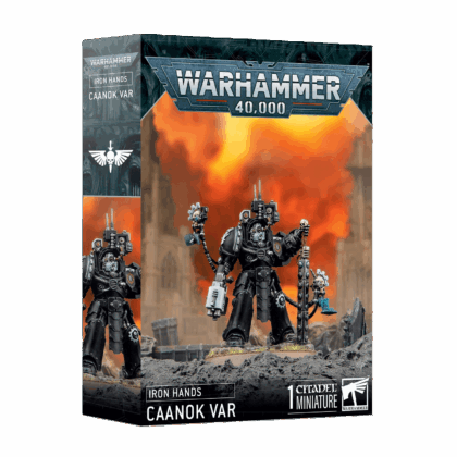 Pack de miniaturas "Warhammer 40000: Combat Patrol: Iron Hands: Caanok Var"