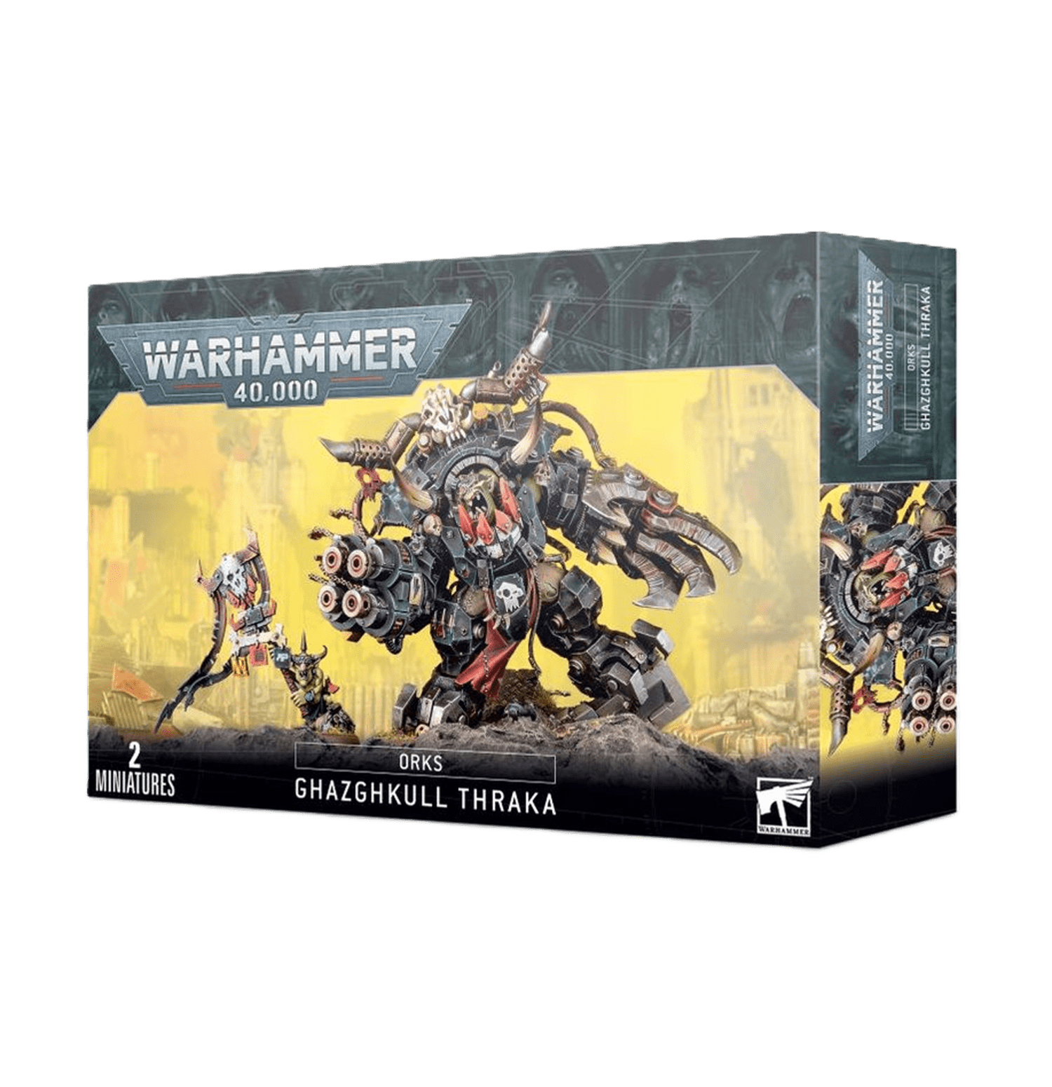 Pack de miniaturas "Warhammer 40000: Orks: Ghazghkull Thraka"