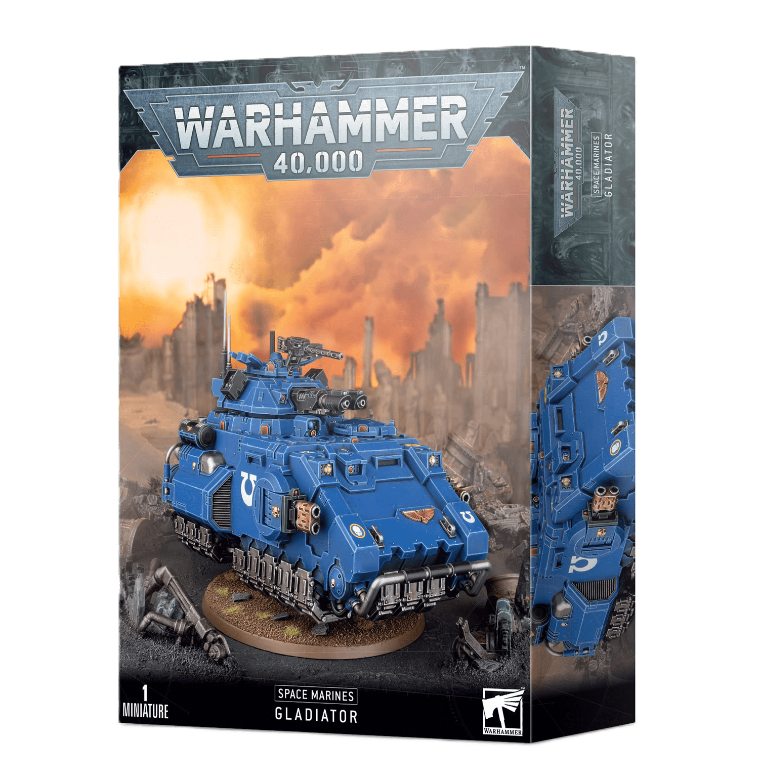 Pack de miniaturas "Warhammer 40000: Space Marines: Gladiator Valiant"