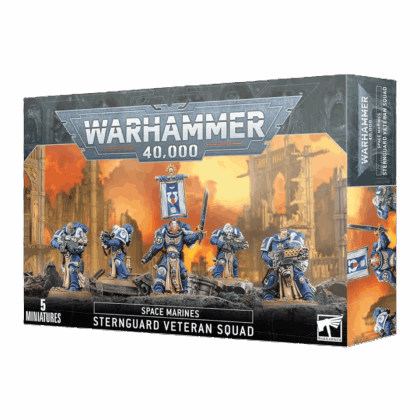 Pack de miniaturas "Warhammer 40000: Space Marines: Sternguard Veteran Squad"