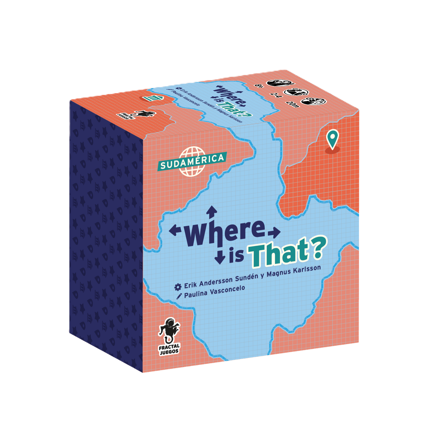 Juego de mesa "Where is That?: Sudamérica"