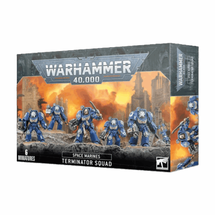Pack de miniaturas "Warhammer 40000: Space Marines: Terminator Squad"