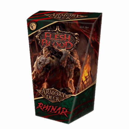 Mazo de cartas "Flesh and Blood: Armory Deck: Rhinar"