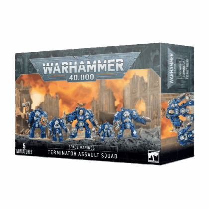 Pack de miniaturas "Warhammer 40000: Space Marines: Terminator Assault Squad"