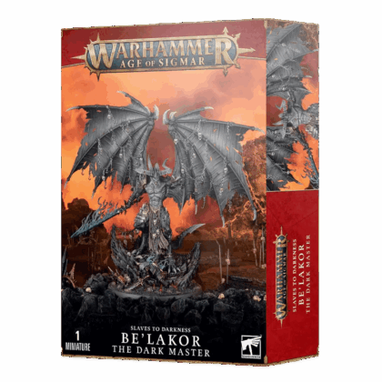 Pack de miniaturas "Age Of Sigmar: Slaves to Darkness: Be'Lakor, the Dark Master"