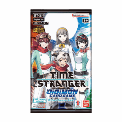Sobre de cartas "Digimon Card Game: [BT24] Time Stranger - Booster"