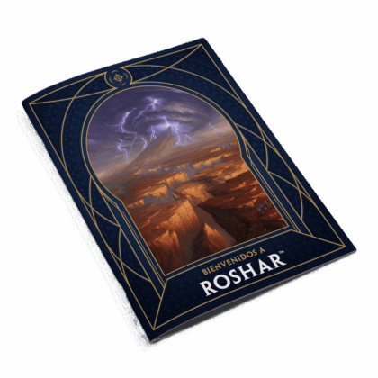 Libro Manual para juego de rol "El Archivo de las Tormentas: Bienvenidos a Roshar"