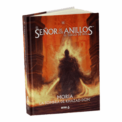 Libro Manual para Juego de Rol "El Señor De Los Anillos: Juego de Rol - Moria, la Sombra de Khazad-Dûm"