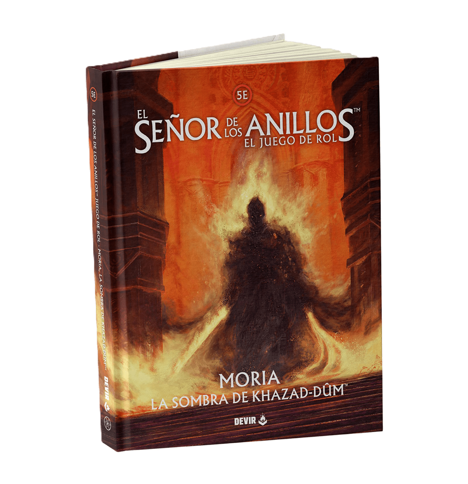 Libro Manual para Juego de Rol "El Señor De Los Anillos: Juego de Rol - Moria, la Sombra de Khazad-Dûm"