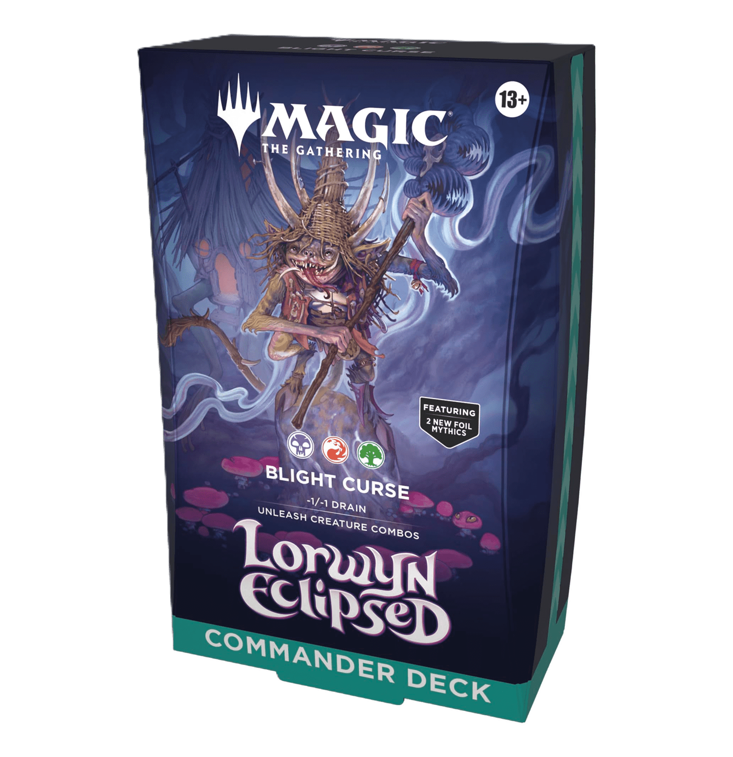 Mazo de cartas "MTG Magic: Lorwyn Eclipsed - Commander Deck: Blight Curse"