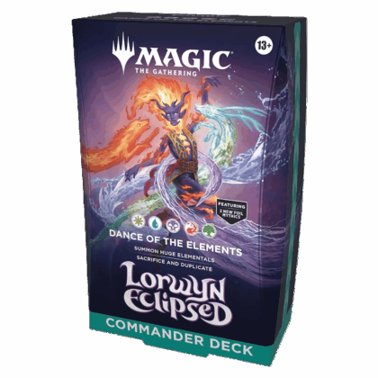 Mazo de cartas "MTG Magic: Lorwyn Eclipsed - Commander Deck: Dance of The Elements"