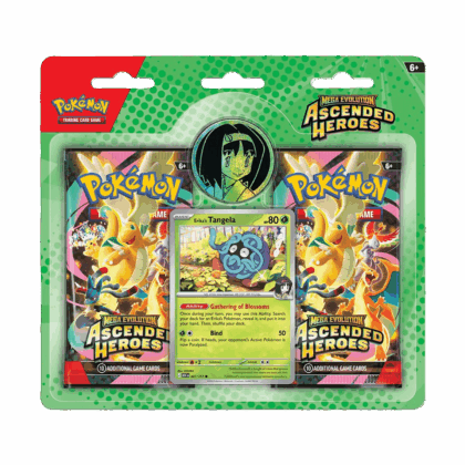 Pack especial con accesorio "Pokémon TCG: Mega Evolution: Ascended Heroes - Blister Collection: Erica"