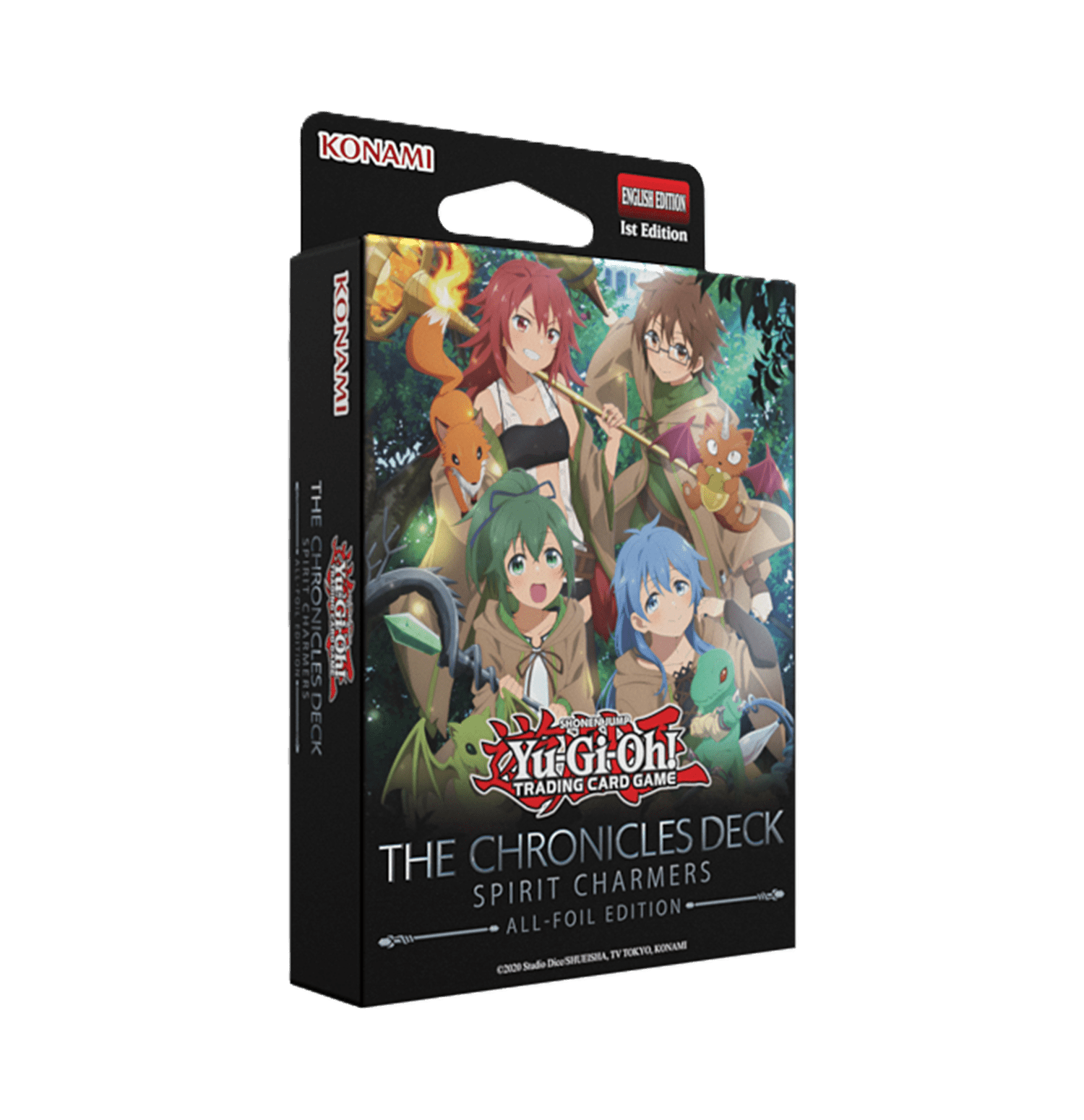 Mazo de cartas "Yu-Gi-Oh! Structure Deck: The Chronicles Deck: Spirit Charmers - All Foil Edition"
