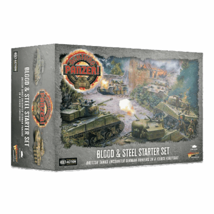 Pack de miniaturas "Achtung Panzer! Blood & Steel Starter Game"