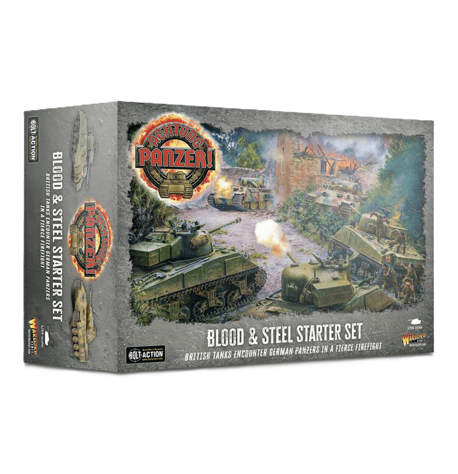 Pack de miniaturas "Achtung Panzer! Blood & Steel Starter Game"