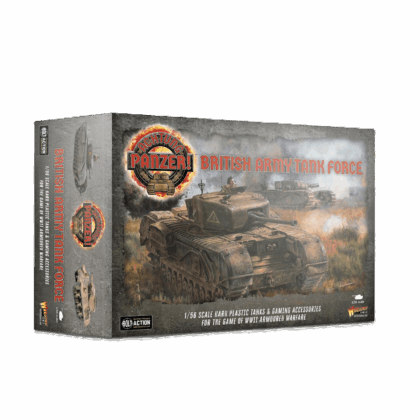 Pack de miniaturas "Achtung Panzer! British Army Tank Force"