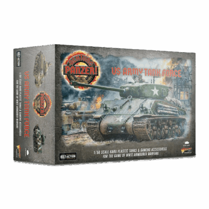 Pack de miniaturas "Achtung Panzer! US Army Tank Force"