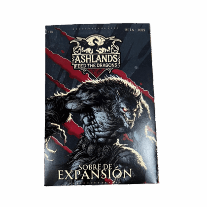 Sobre de cartas "Ashlands: Feed the Dragons - Sobre de Expansión"