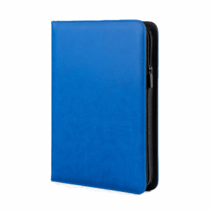 Carpeta para cartas "Binder Leather 9-Pocket - Blue"