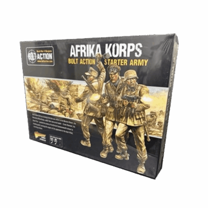 Pack de miniaturas "Bolt Action: Afrika Korps Starter Army"