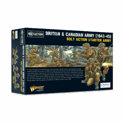 Pack de miniaturas "Bolt Action: British & Canadian Starter Army (1943-45)"
