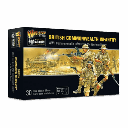 Pack de miniaturas "Bolt Action: British Commonwealth Infantry"