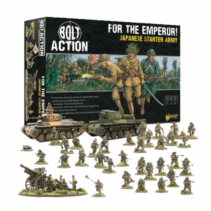 Pack de miniaturas "Bolt Action: For the Emperor! Japanese Starter Army"