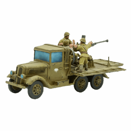 Pack de miniaturas "Bolt Action: Isuzu Type 98 AA Machine Cannon Carrier"