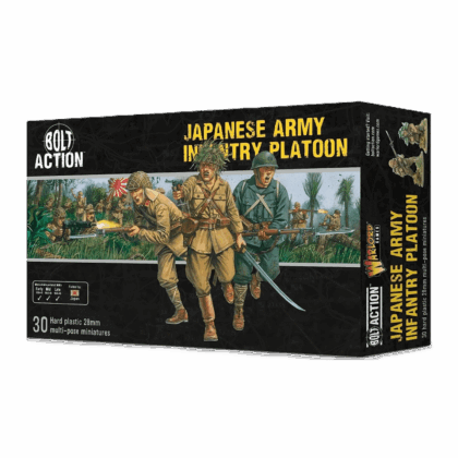 Pack de miniaturas "Bolt Action: Japanese Army Infantry Platoon"