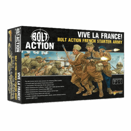 Pack de miniaturas "Bolt Action: Vive la France! French Starter Army"