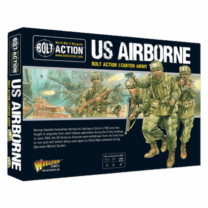 Pack de miniaturas "Bolt Action: US Airborne Starter Army"