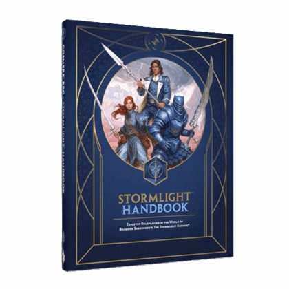Libro para juego de rol "Cosmere RPG: Stormlight Handbook"