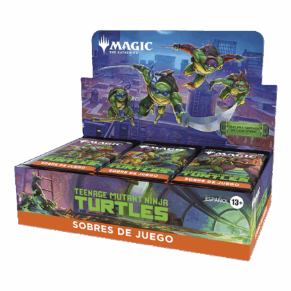 Caja de sobres de cartas "MTG Magic: Teenage Mutant Ninja Turtles! - Caja de Sobres de Juego"
