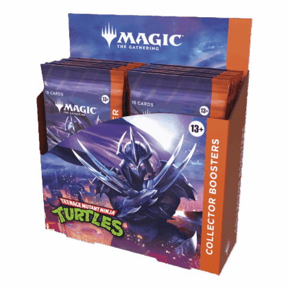 Caja de sobres de cartas "MTG Magic: Teenage Mutant Ninja Turtles! - Collector Booster Box"