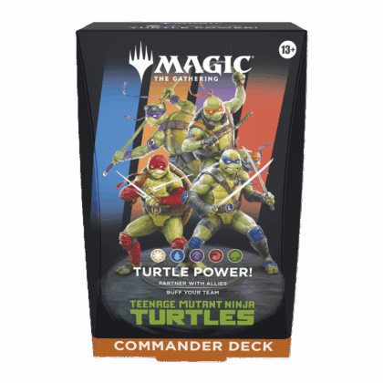 Mazo de cartas para Commander "Magic: Teenage Mutant Ninja Turtles! - Commander Deck: Turtle Power!"