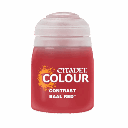 Pintura "Citadel Colour Contrast - Baal Red"