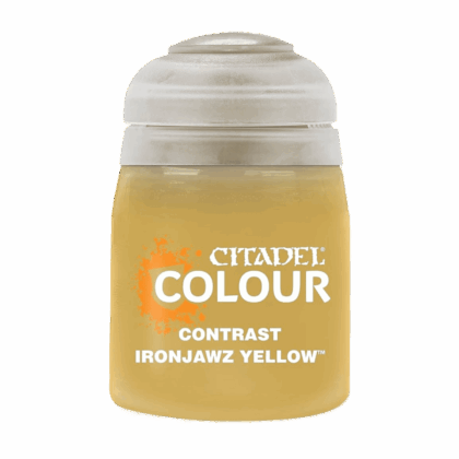 Pintura "Citadel Colour Contrast - Ironjawz Yellow"