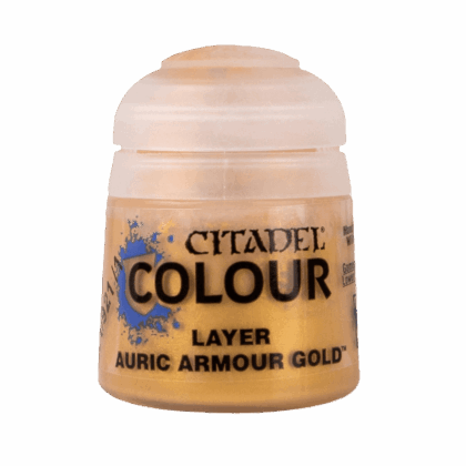 Pintura "Citadel Colour Layer - Auric Armour Gold"