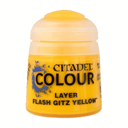 Pintura "Citadel Colour Layer - Flash Gitz Yellow"