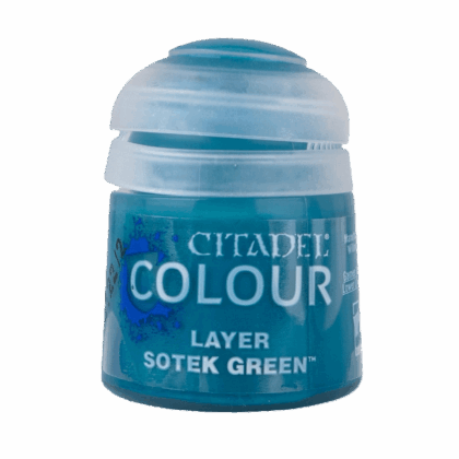 Pintura "Citadel Colour Layer - Sotek Green"