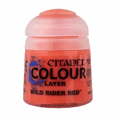 Pintura "Citadel Colour Layer - Wild Rider Red"