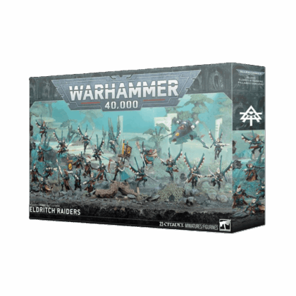 Pack de miniaturas "Warhammer 40000: Aeldari Corsairs Battleforce: Eldritch Raiders"
