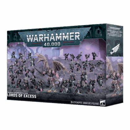 Pack de miniaturas "Warhammer 40000: Emperor's Children Battleforce: Lords of Excess"