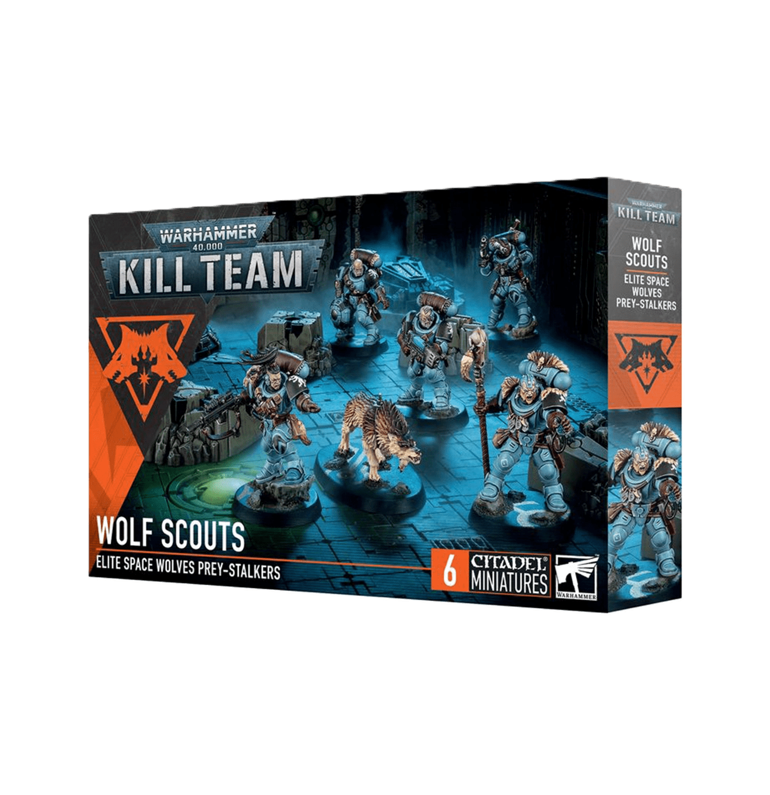 Pack de miniaturas "Warhammer 40000: Kill Team - Wolf Scouts"