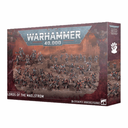 Pack de miniaturas "Warhammer 40000: Red Corsairs Battleforce: Lords of the Maelstrom"