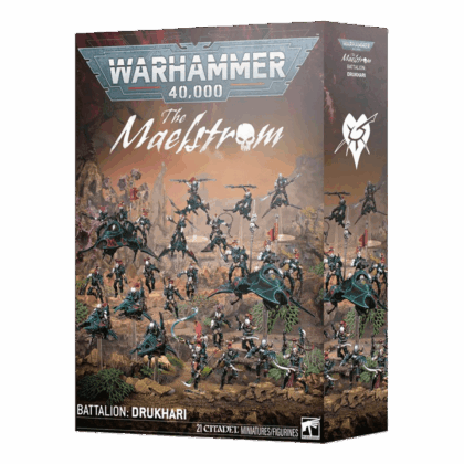 Pack de miniaturas "Warhammer 40000: The Maelstrom Battalion: Drukhari"