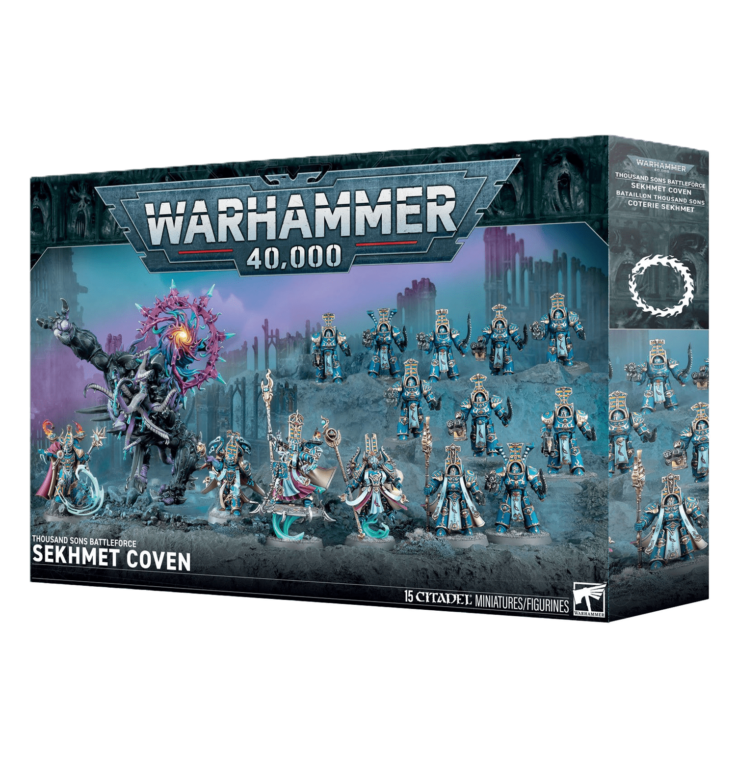 Pack de miniaturas "Warhammer 40000: Thousand Sons Battleforce: Sekhmet Coven"