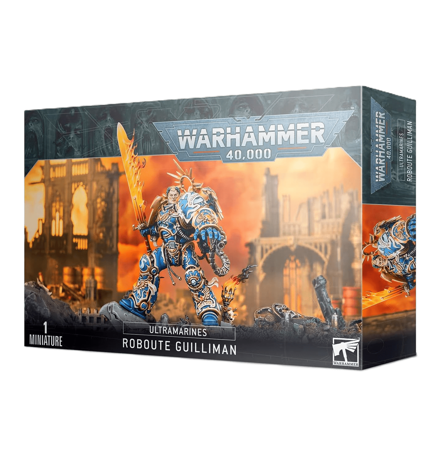 Pack de miniaturas "Warhammer 40000: Ultramarines: Roboute Guilliman"